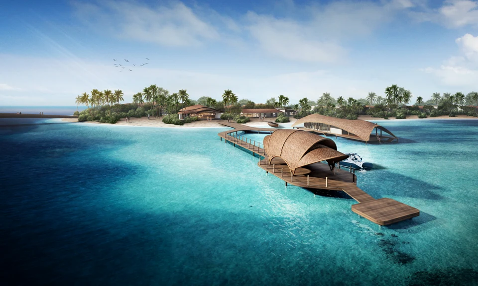 So ist die Ankunft am Resort gedacht · offizielle Hyatt-Visualisierung