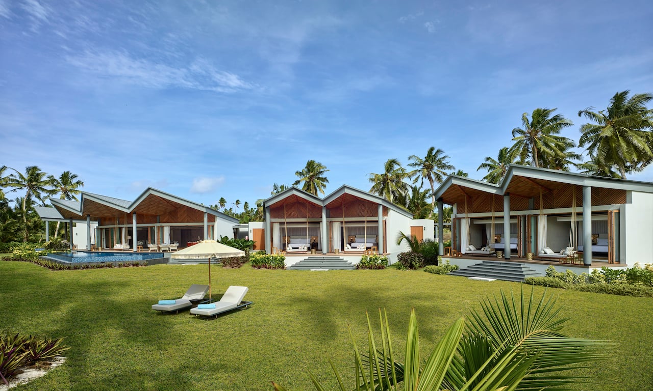 Waldorf Astoria Seychelles Platte Island · Five Bedroom Eagle Ray Pool Villa