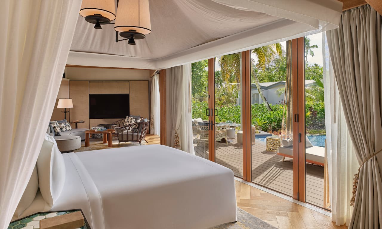 Waldorf Astoria Seychelles Platte Island · One Bedroom Grand Hawksbill Pool Villa