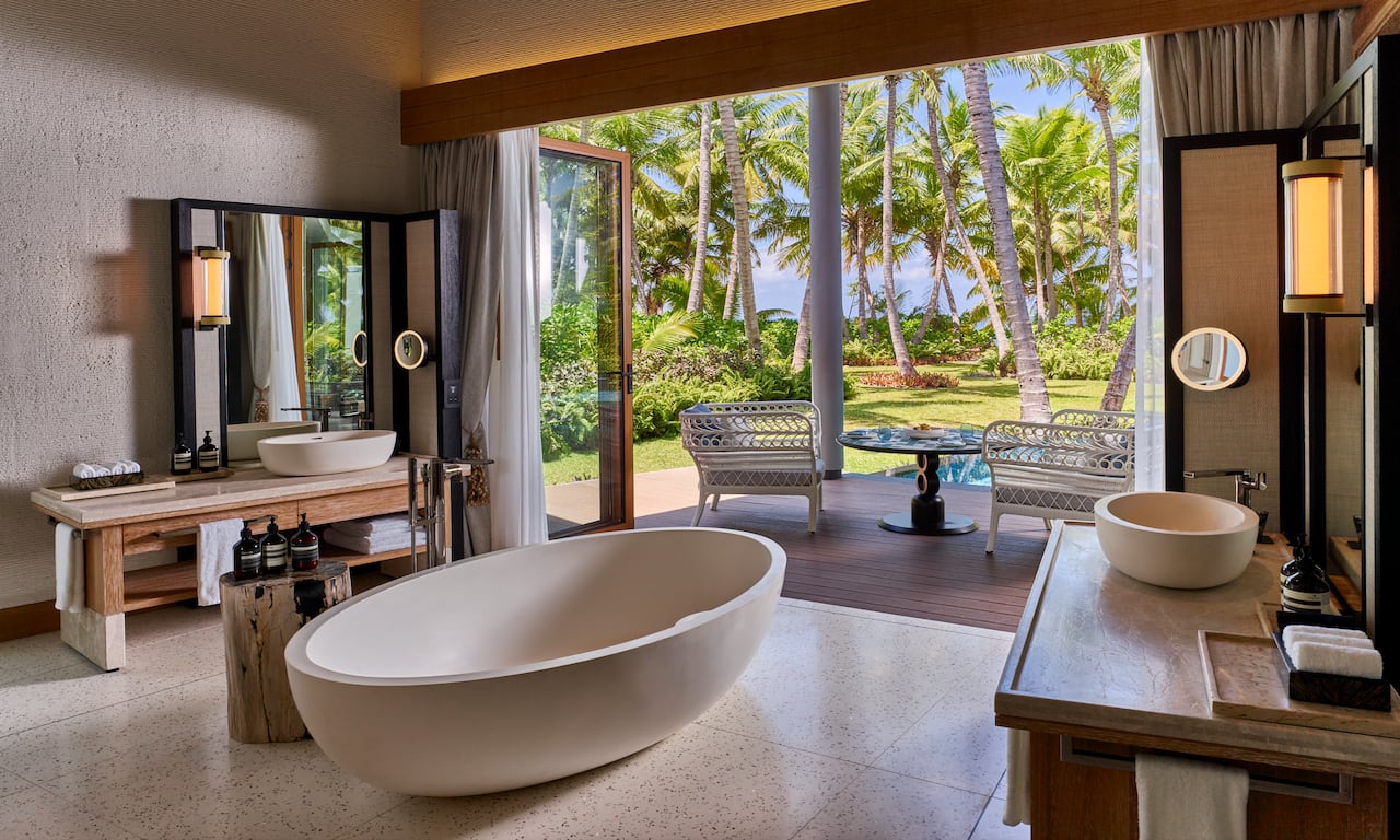 Waldorf Astoria Seychelles Platte Island · One Bedroom Hawksbill Garden Pool Villa