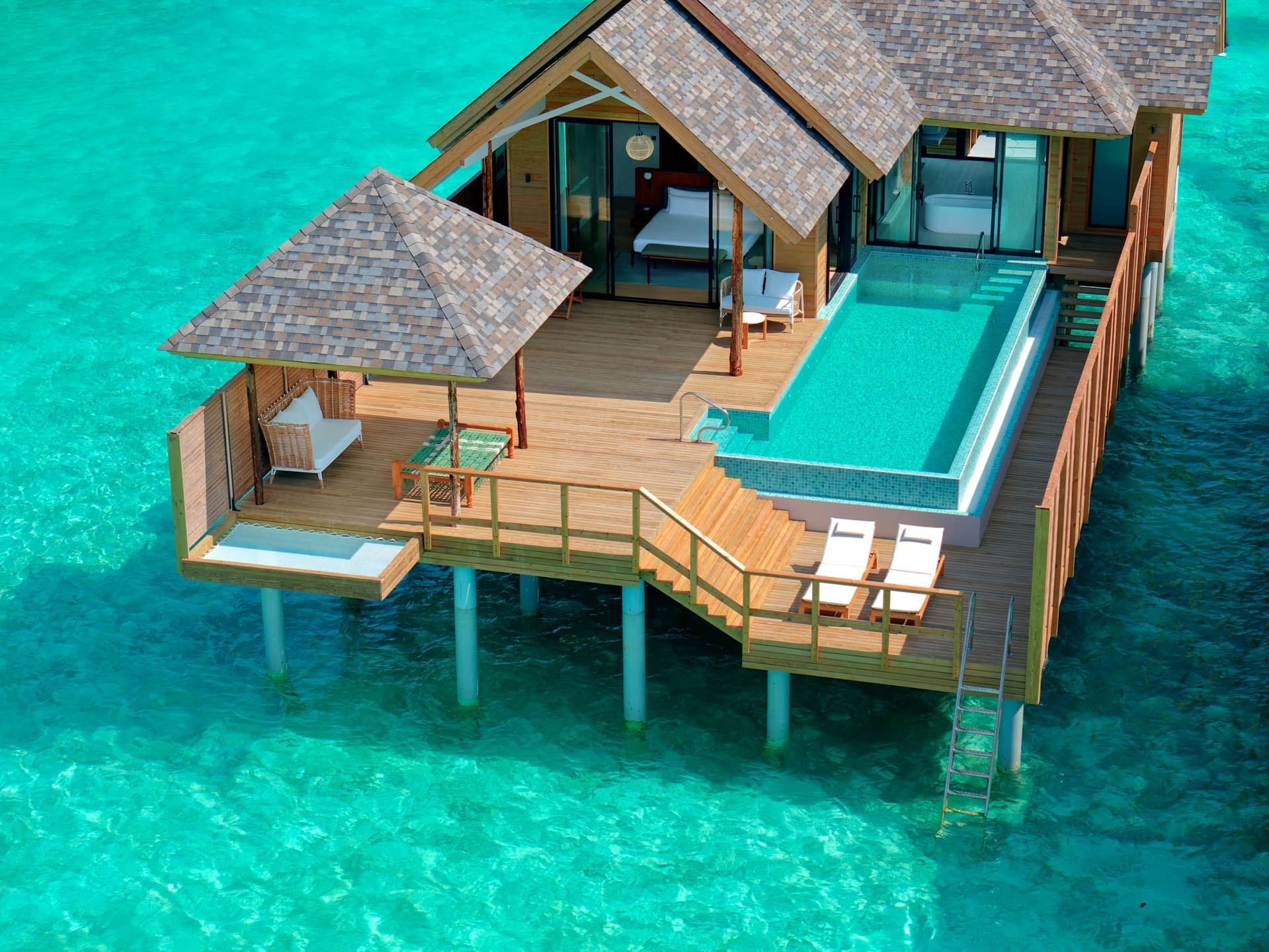 ananea Madivaru Maldives · Deluxe Water Pool Villa Lagoon View