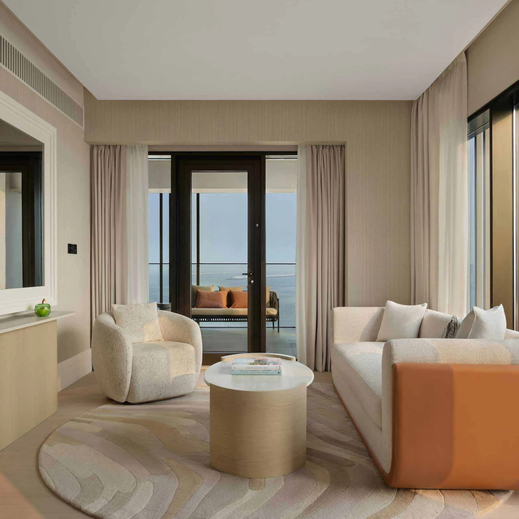 Delano Dubai · Breaking Waves One Bedroom Suite with Sea View Terrace