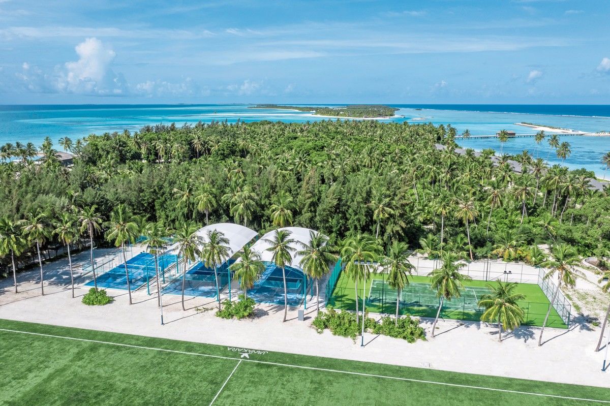 Jawakara Islands Maldives · Mabin aus der Luft