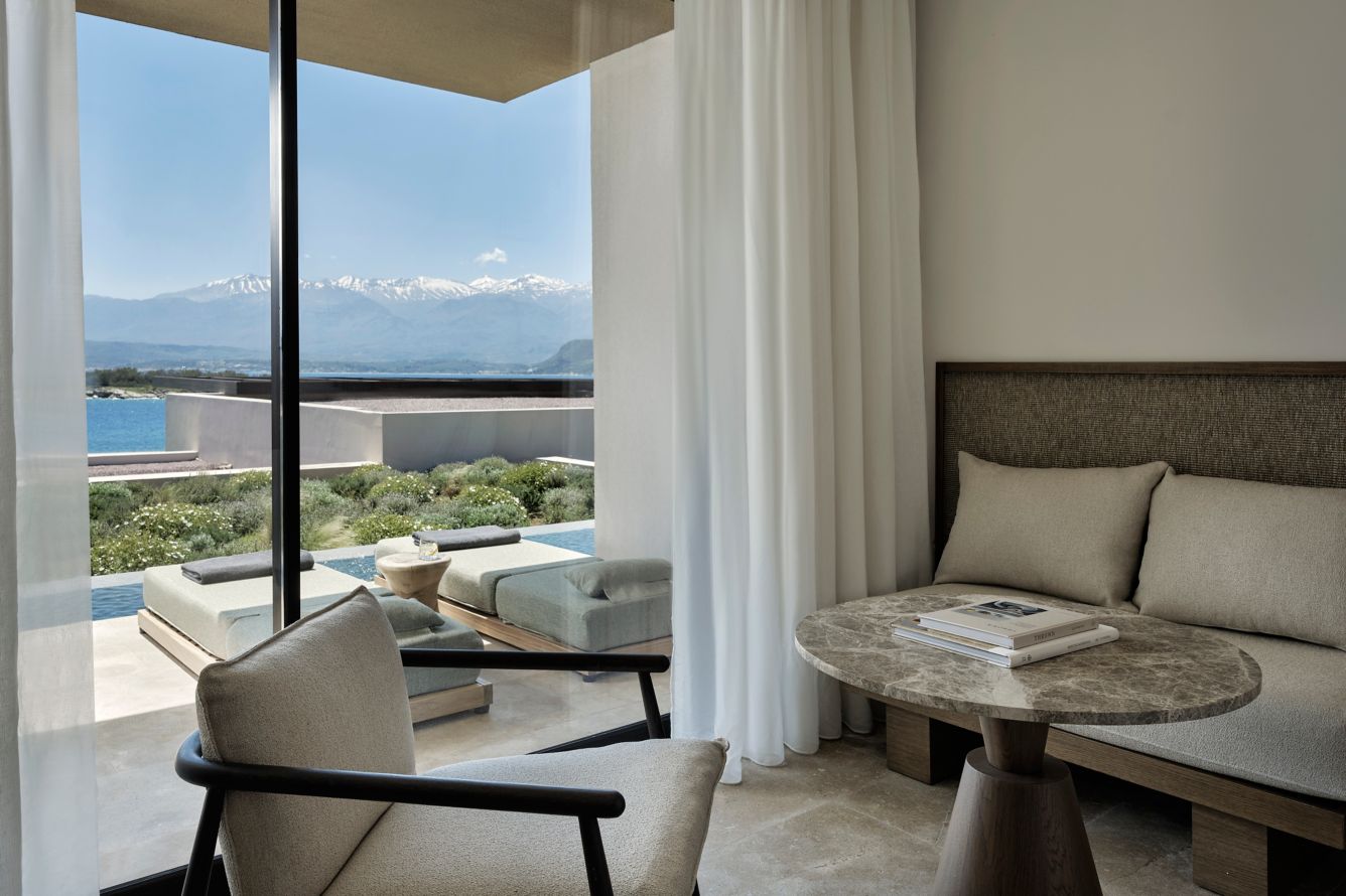 JW Marriott Crete Resort & Spa · Deluxe Swim Up, Guest room, 1 King, Sea view