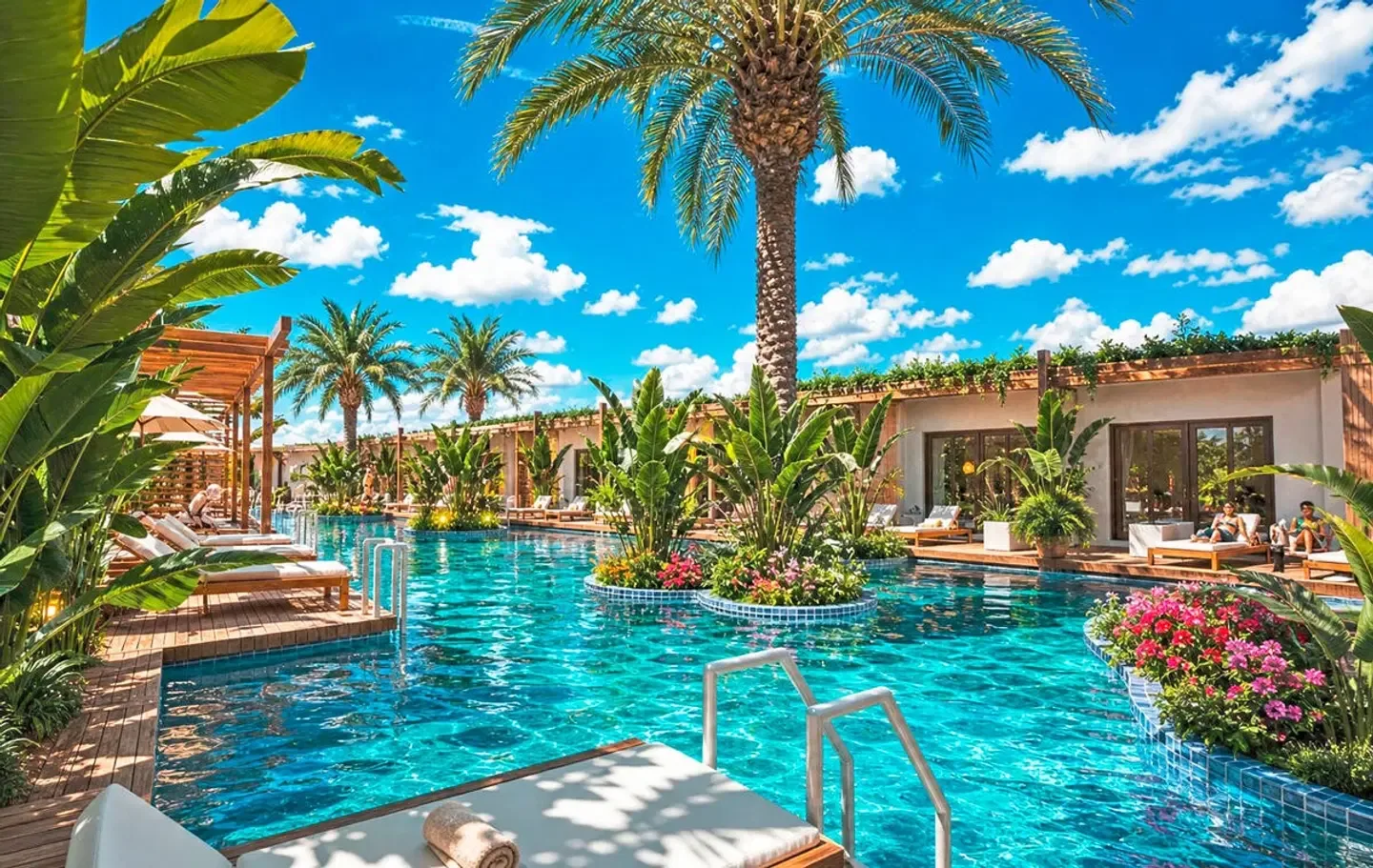 Sentido Side Bohem · Swim-up-Pool · Modellbild