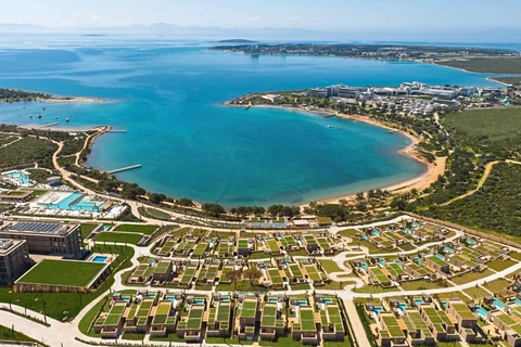 Akra Didim · Original-Gesamtansicht der Anlage an der Ägäis