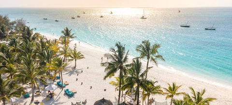 Zuri Zanzibar · Strand, Garten und Meer
