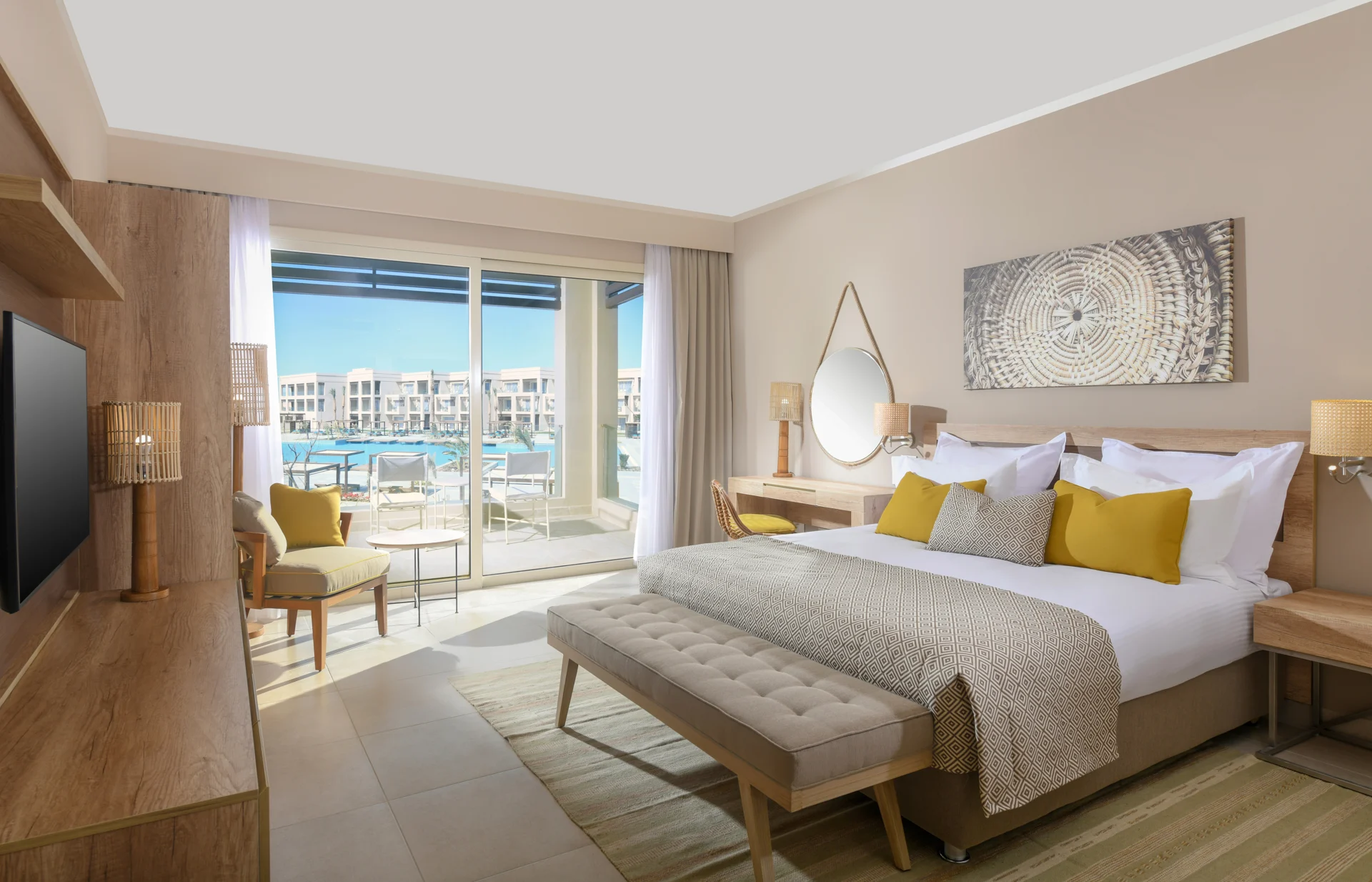 Steigenberger Resort Ras Soma · Superior Room, Queen or Twin, Partial Sea View