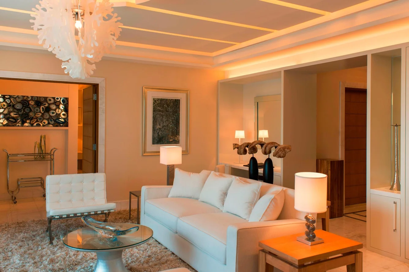 The St. Regis Saadiyat Island Resort · Two-Bedroom Contemporary, 2 Bedroom Suite, Bedroom 1: 1 King, Bedroom 2: 2 Queen, Garden view