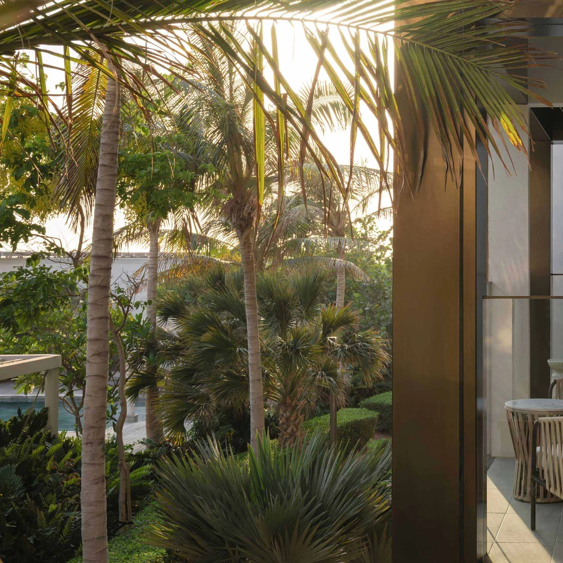 Delano Dubai · Waking Eclipse One Bedroom Suite with Resort View