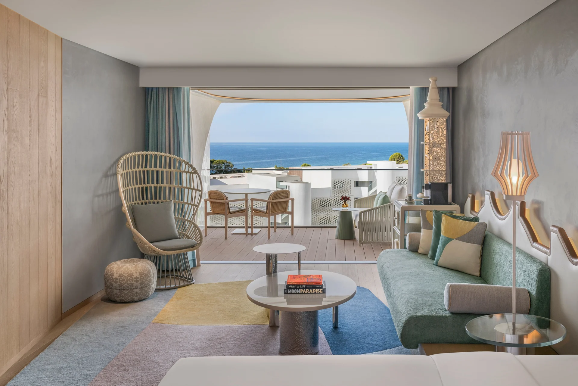 W Algarve · Premier Deluxe, Larger Guest room, 1 King, Ocean view, Balcony