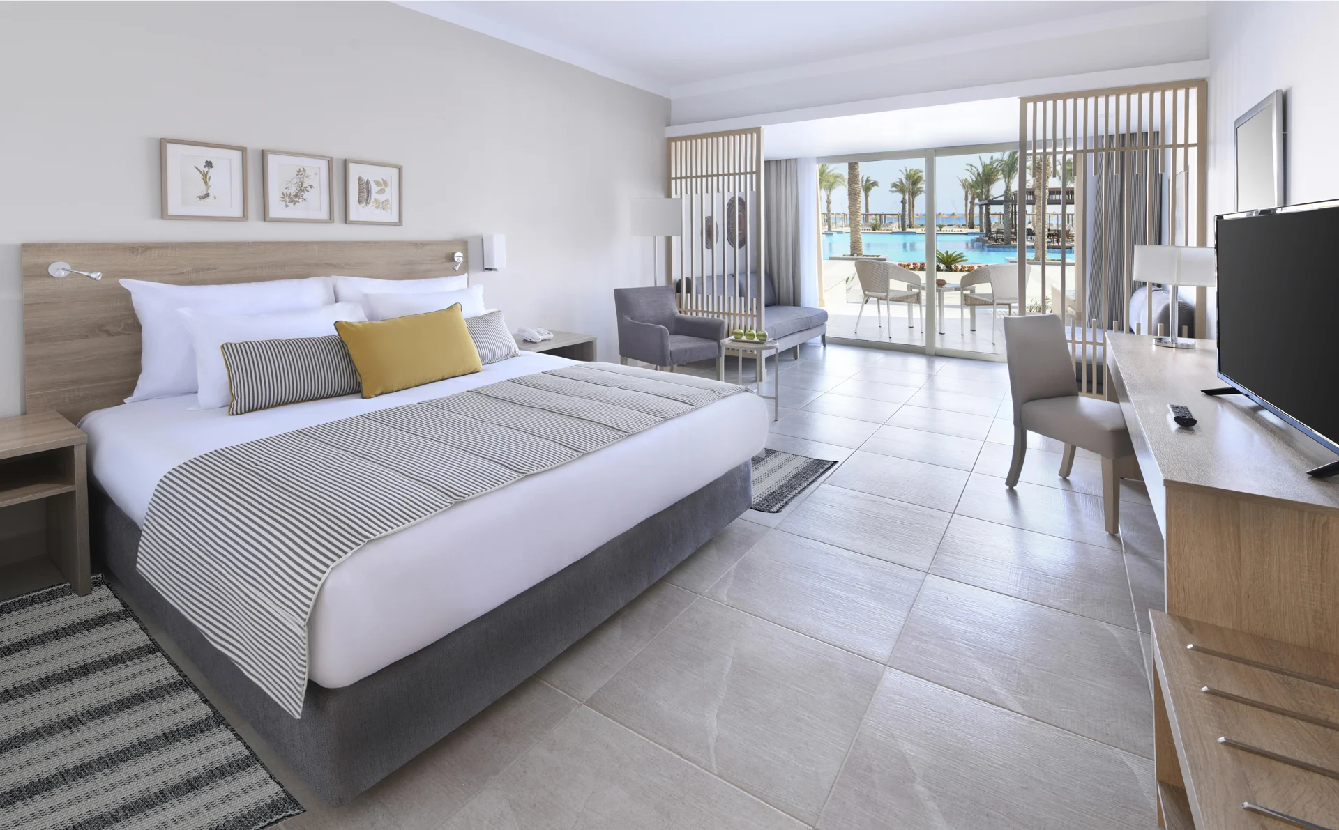 JAZ Costa Mares · Deluxe Family, Queen or Twin Bed, Pool & Sea View