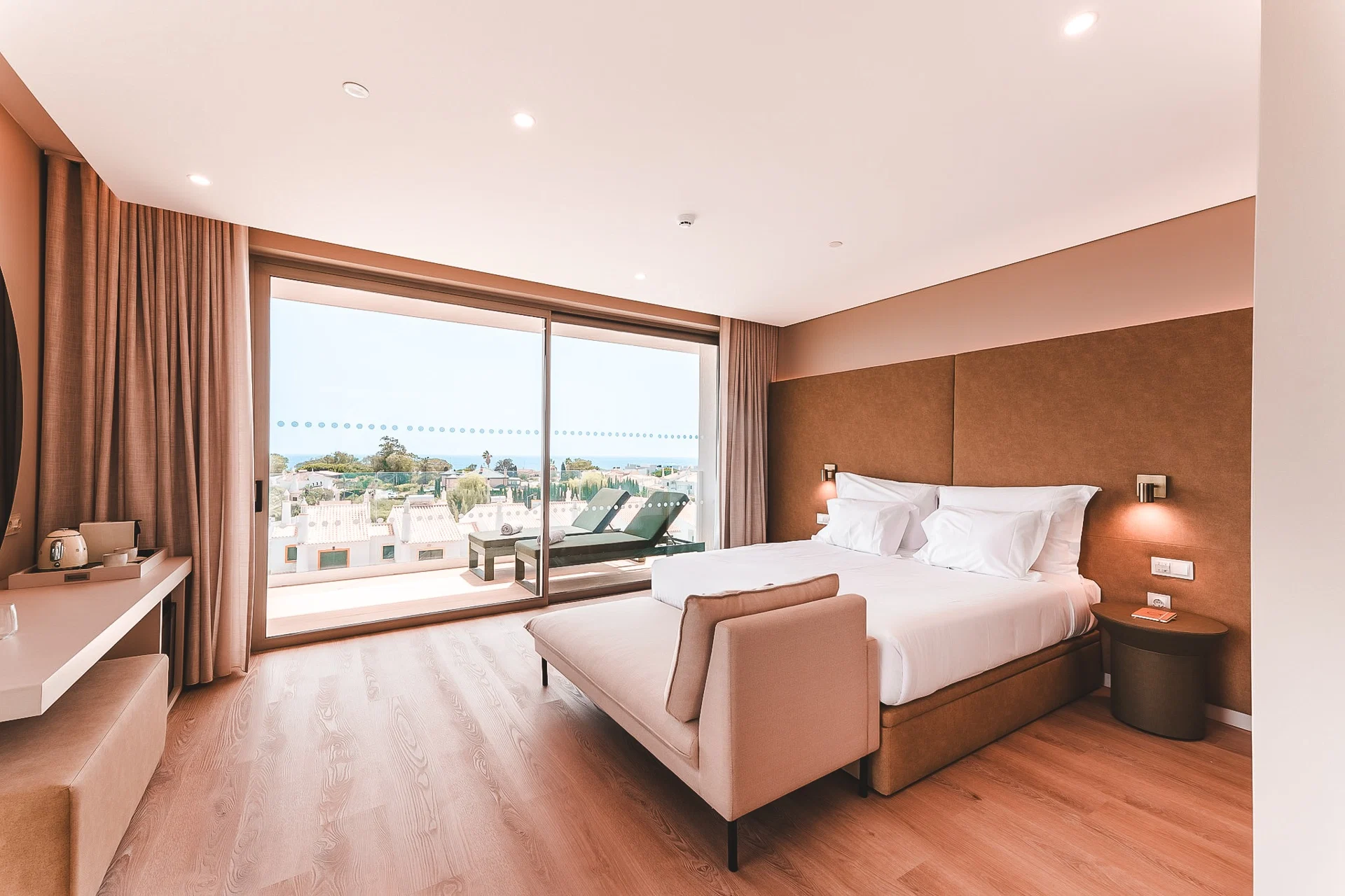 ananea Castelo Suites Algarve · Exclusive Suite Terrasse Glasgarten Meerblick