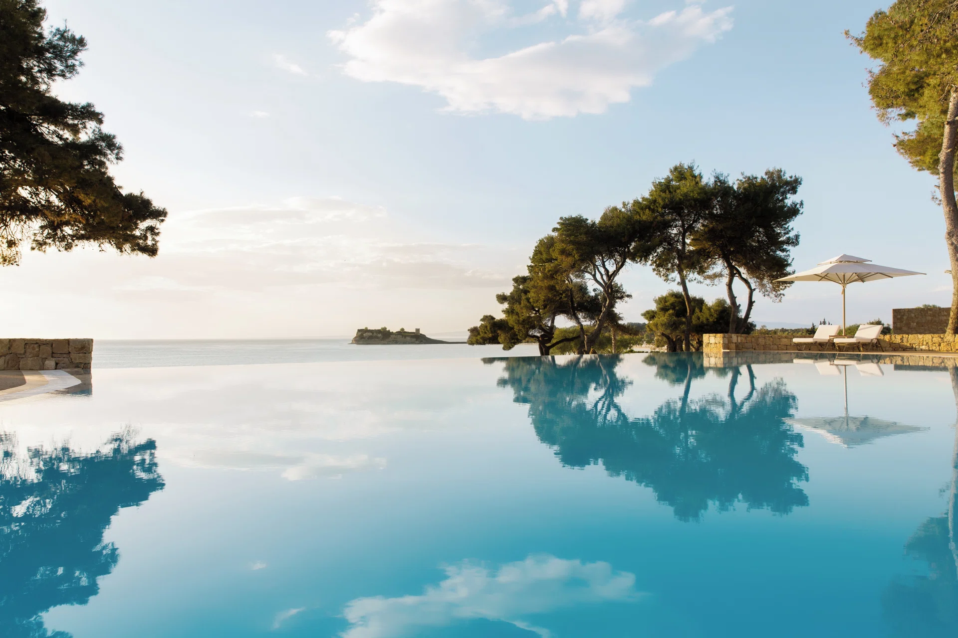 Sani Club · Infinity Pool Hill View at Sani club