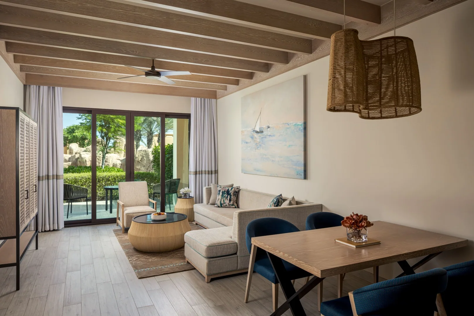 Saadiyat Rotana Resort & Villas · One Bedroom Resort View Suite with Lounge Access and Balcony