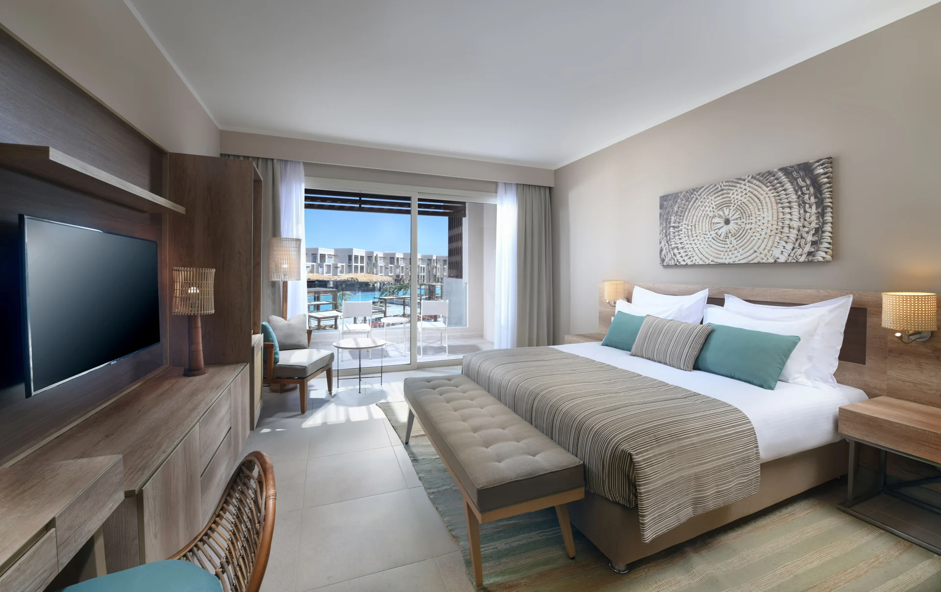 Steigenberger Resort Ras Soma · Deluxe Family, Queen or Twin, Pool View