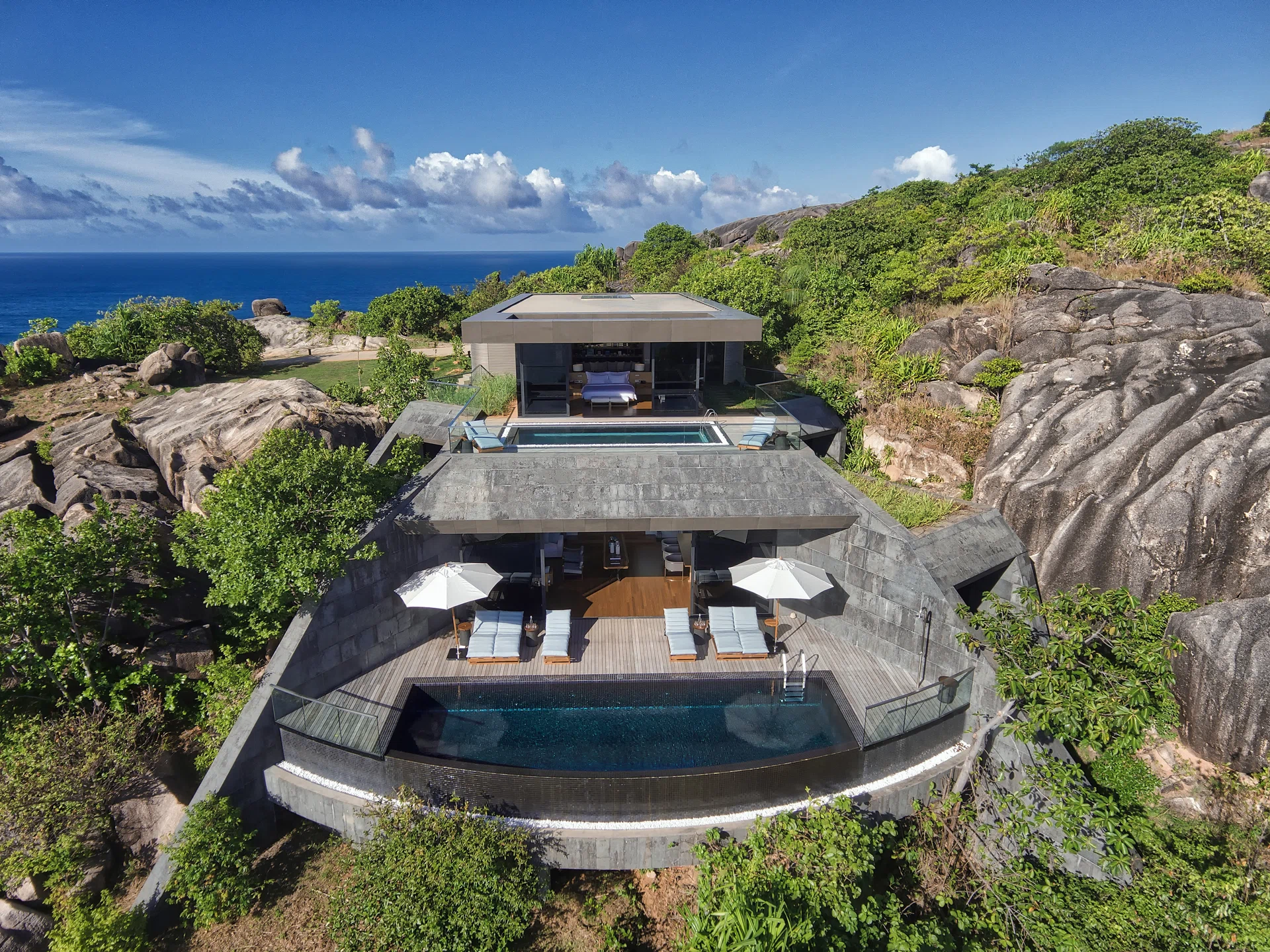Six Senses Zil Pasyon · Seascape, Three-Bedroom Residence