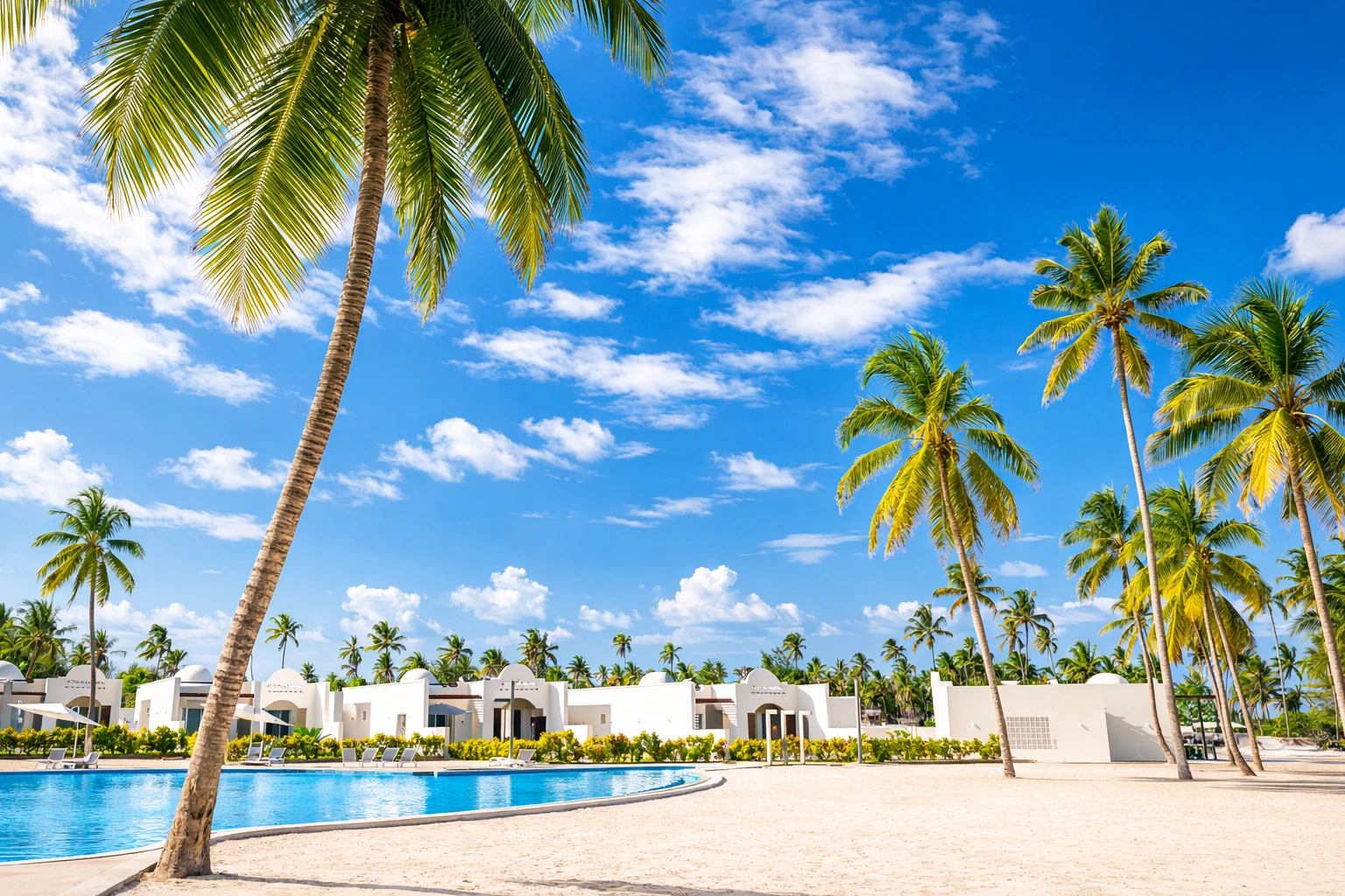 Diamonds Bijoux · Pool und Gesamtansicht des Resorts