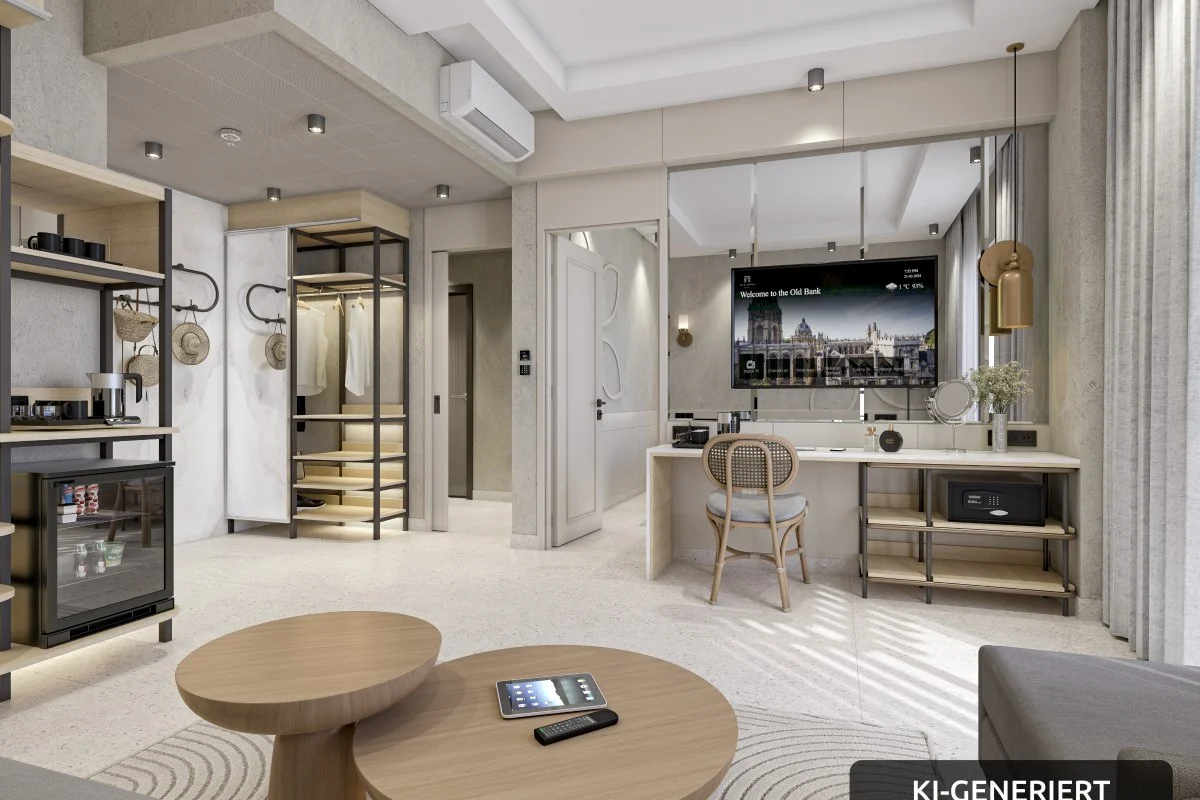 Sentido Palmeras Lumare · Familienzimmer Meerblick · Modellbild des geplanten Hotels