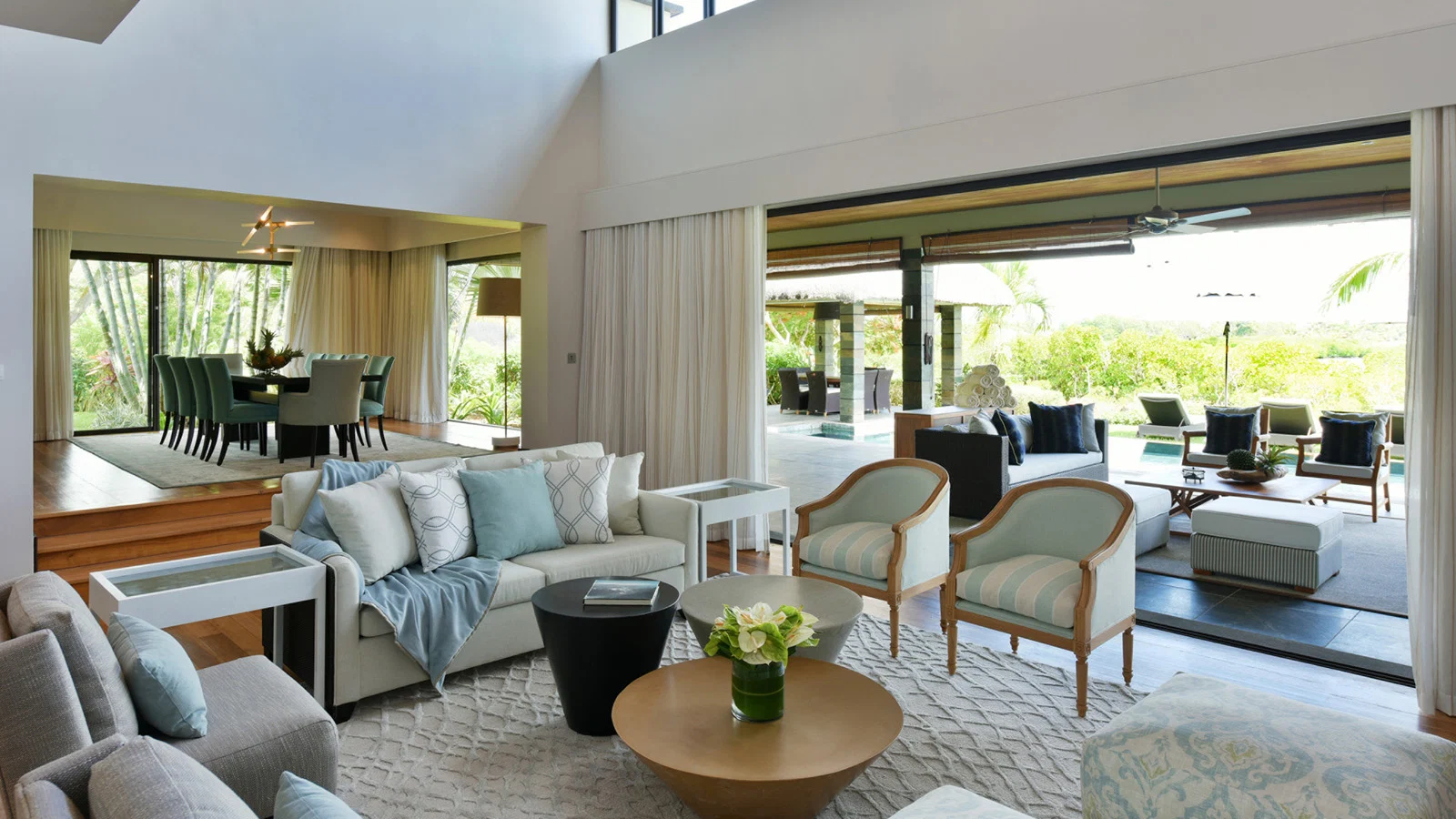 Four Seasons Resort Mauritius at Anahita · Private Retreat mit fünf Schlafzimmern und pool