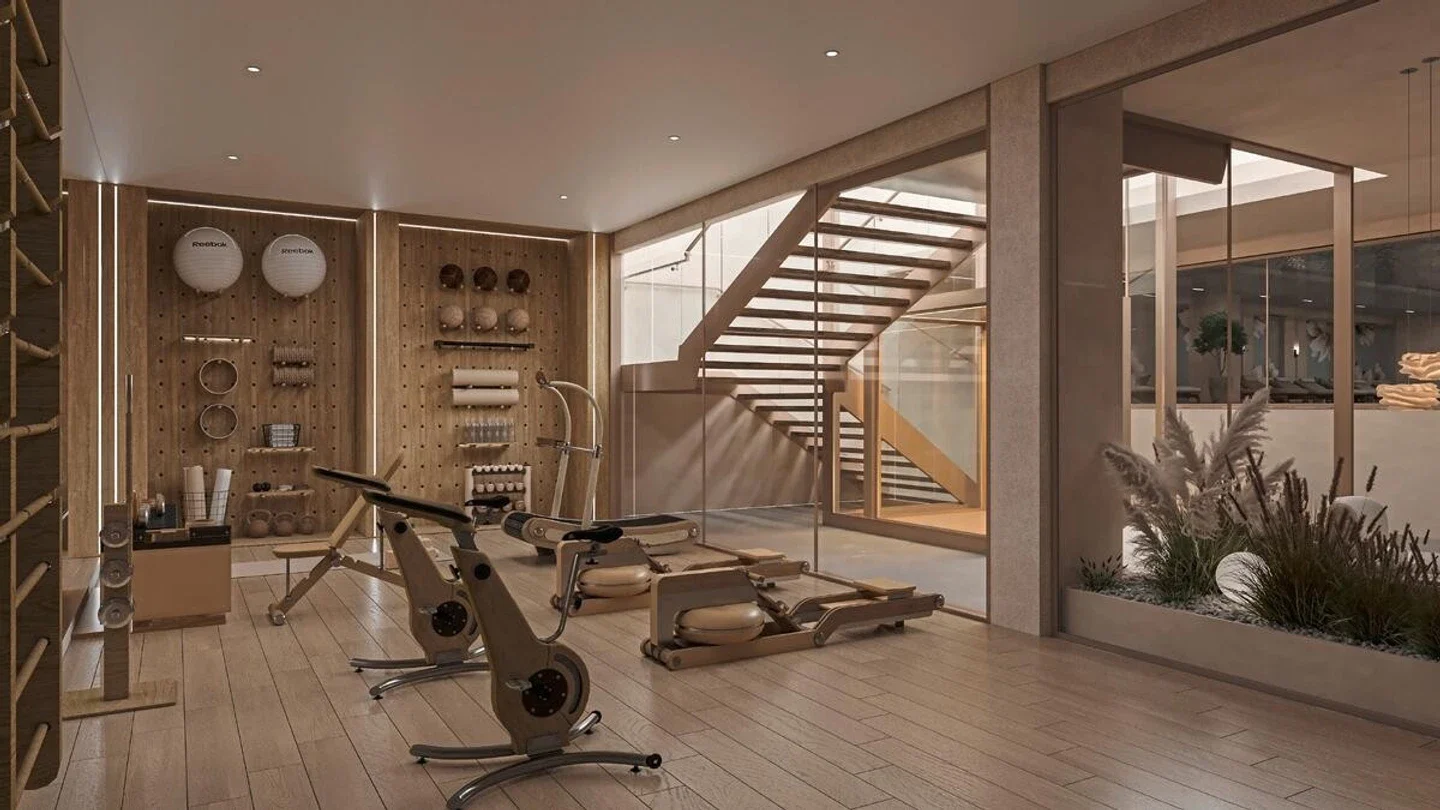 Sentido Palmeras Lumare · Fitness & Kurse · Modellbild des geplanten Hotels