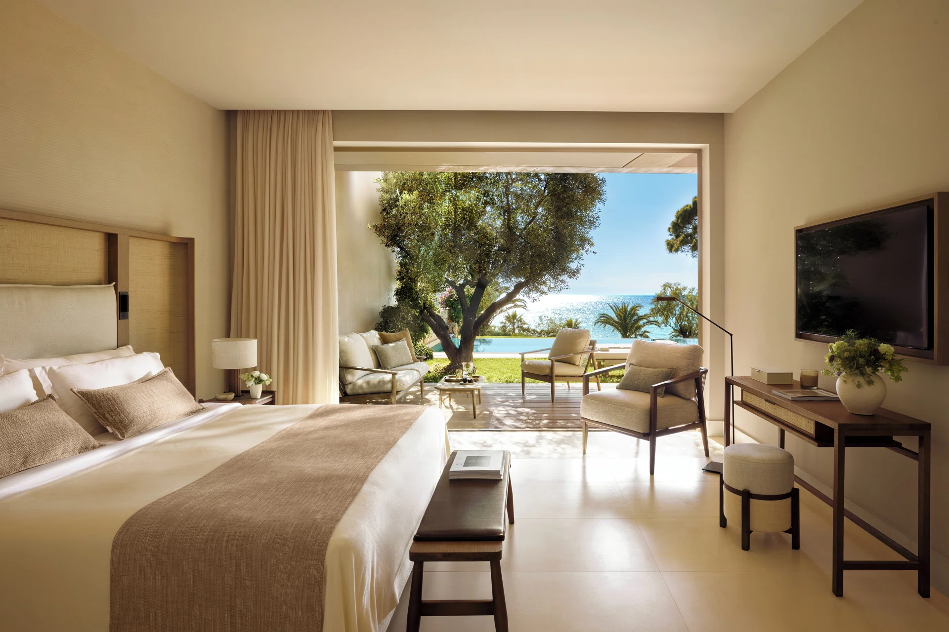 Sani Club · One Bedroom Bungalow Suite Private Pool Sea View