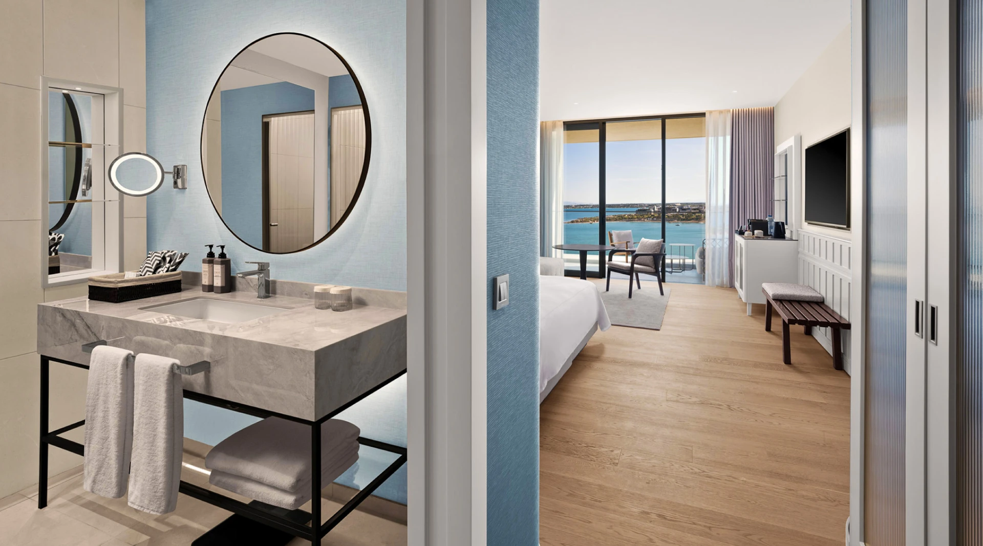 Akra Didim · Deluxe Jacuzzi Meerblick Zimmer