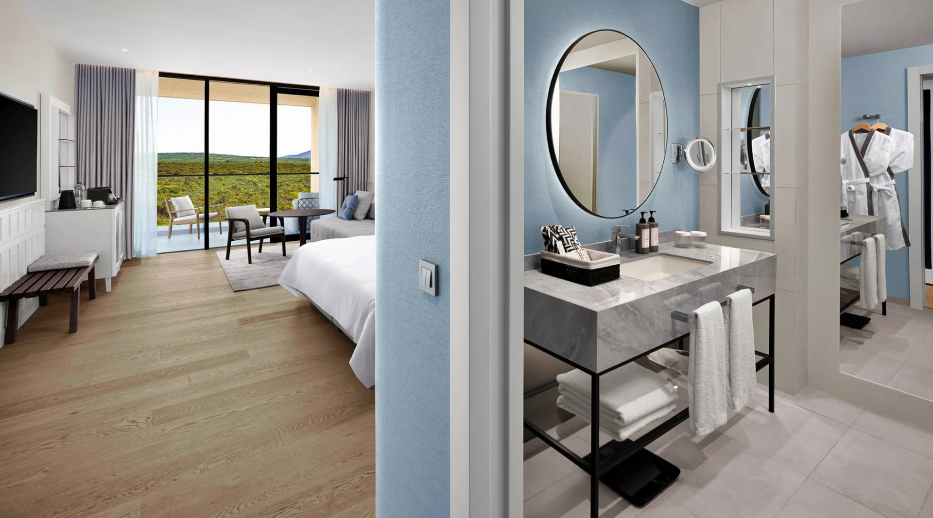 Akra Didim · Deluxe Zimmer mit Whirlpool und Gartenblick