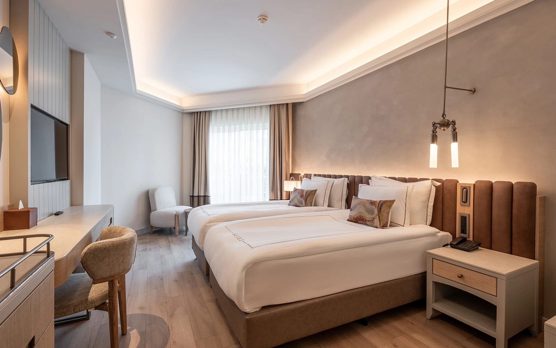 Adalya Bliss · Deluxe Barrierefreies Zimmer mit seitlichem Meerblick