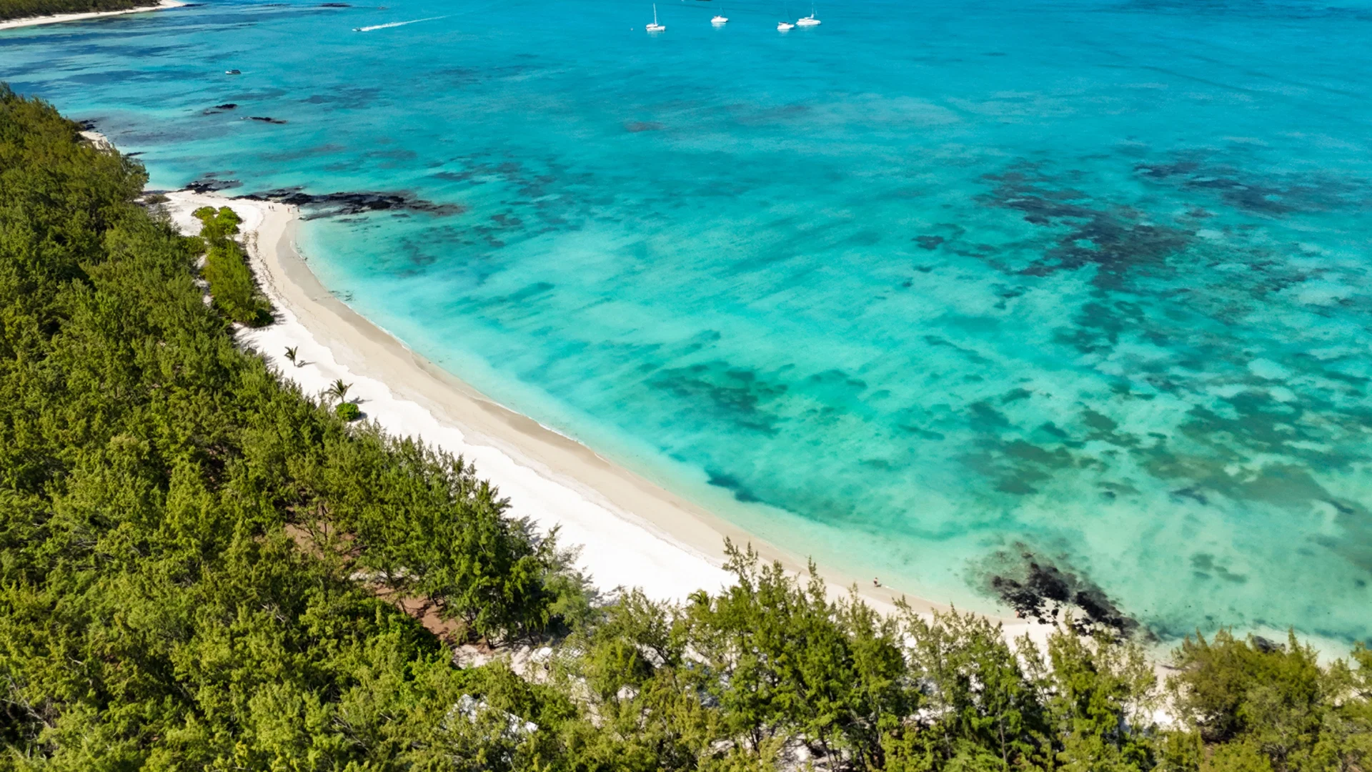 Four Seasons Resort Mauritius at Anahita · Four-Seasons-Strand auf Île aux Cerfs