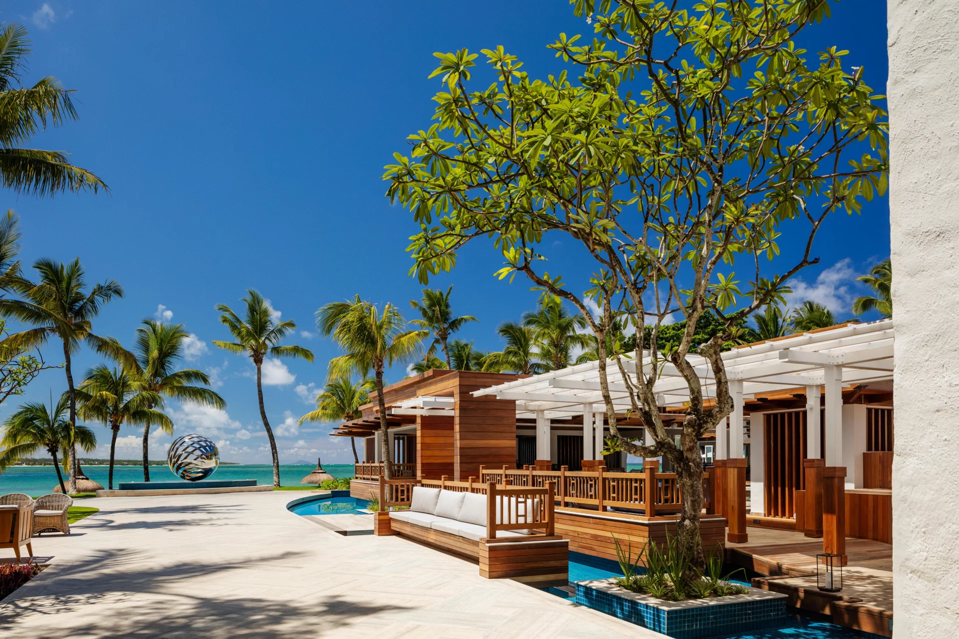 One&Only Le Saint Géran · La Terrasse