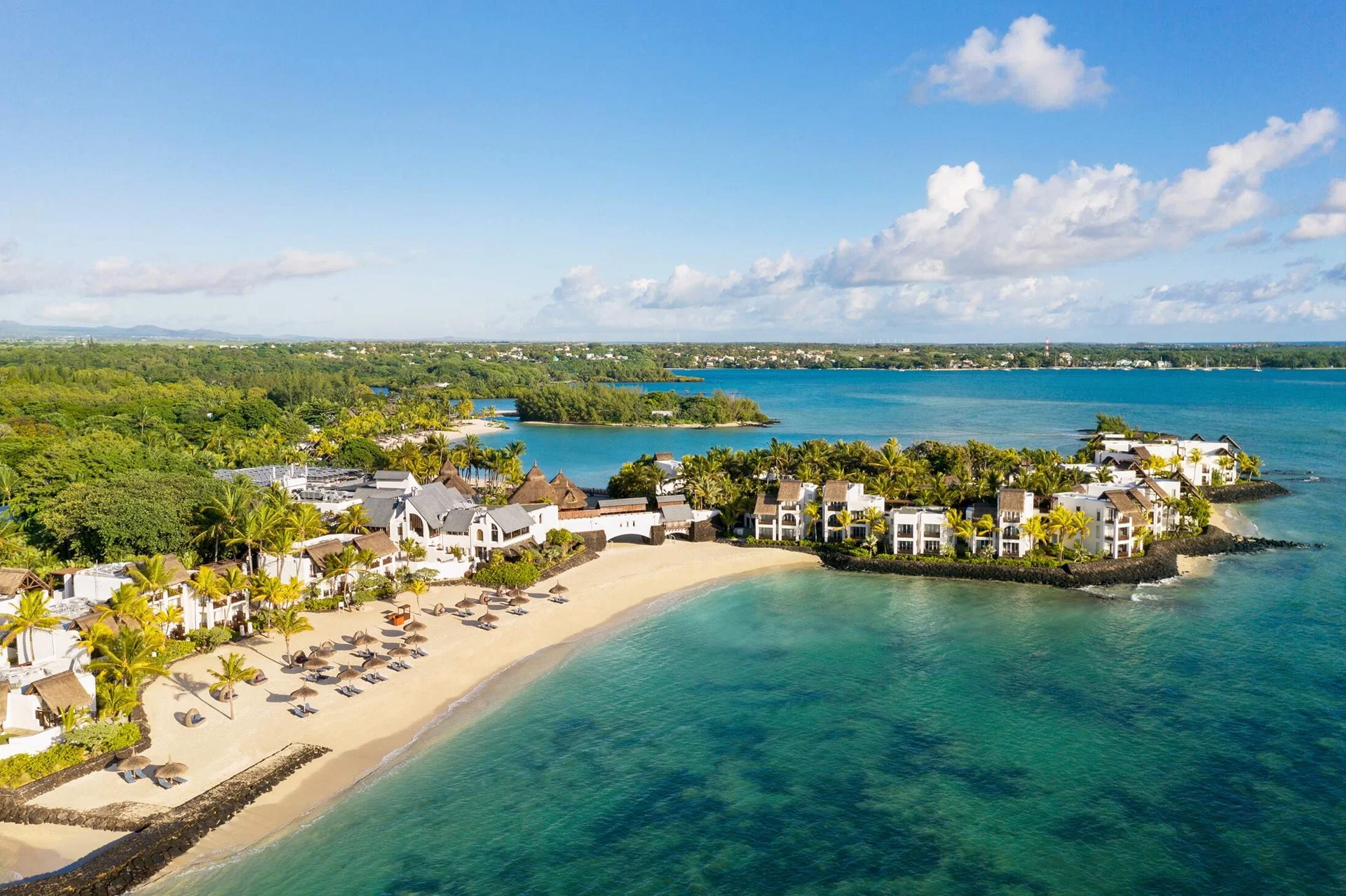 Shangri-La Le Touessrok, Mauritius · Aerial - Coral & Frangipani Wing