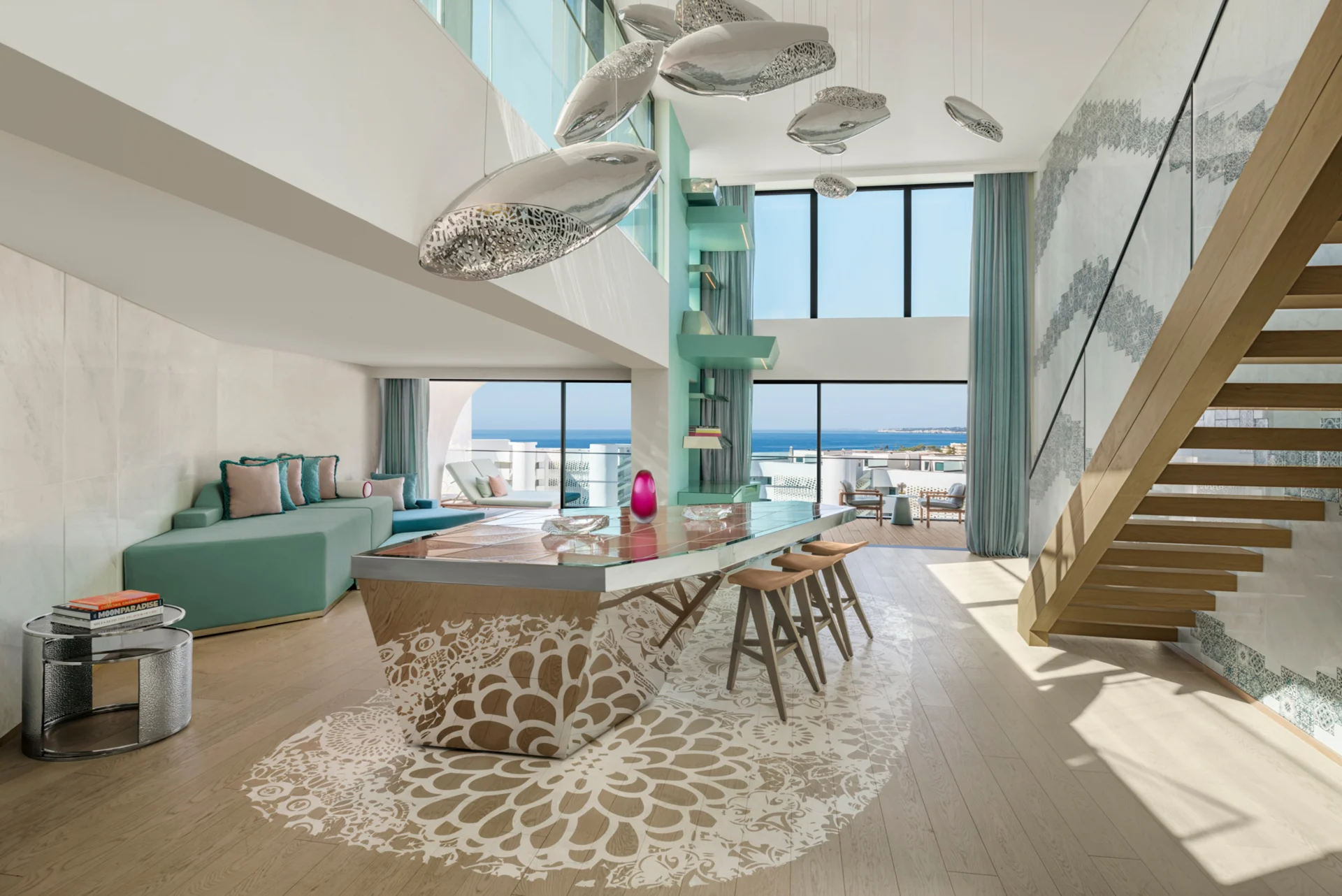 W Algarve · Penthouse II with pool, 1 Bedroom Penthouse Suite, 1 King, Ocean view, Balcony, Plunge pool