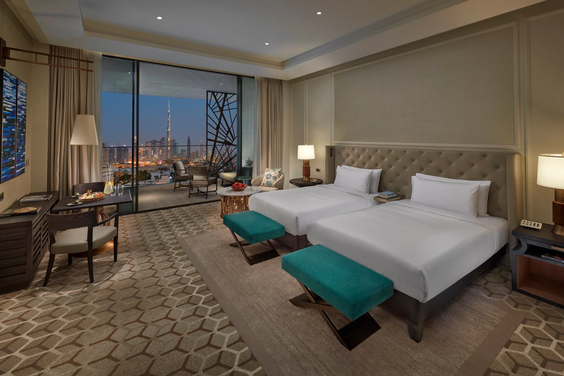 Mandarin Oriental Jumeira, Dubai · Deluxe Skyline View Room