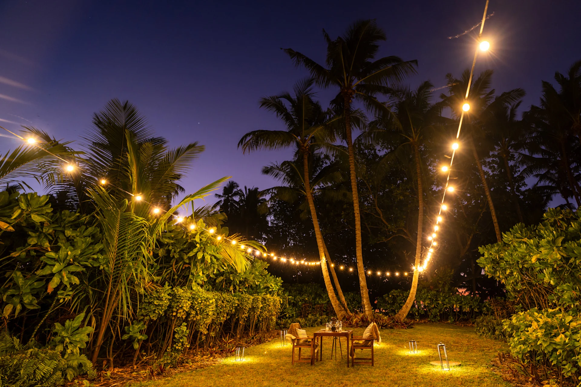 Waldorf Astoria Seychelles Platte Island · In Villa Dining