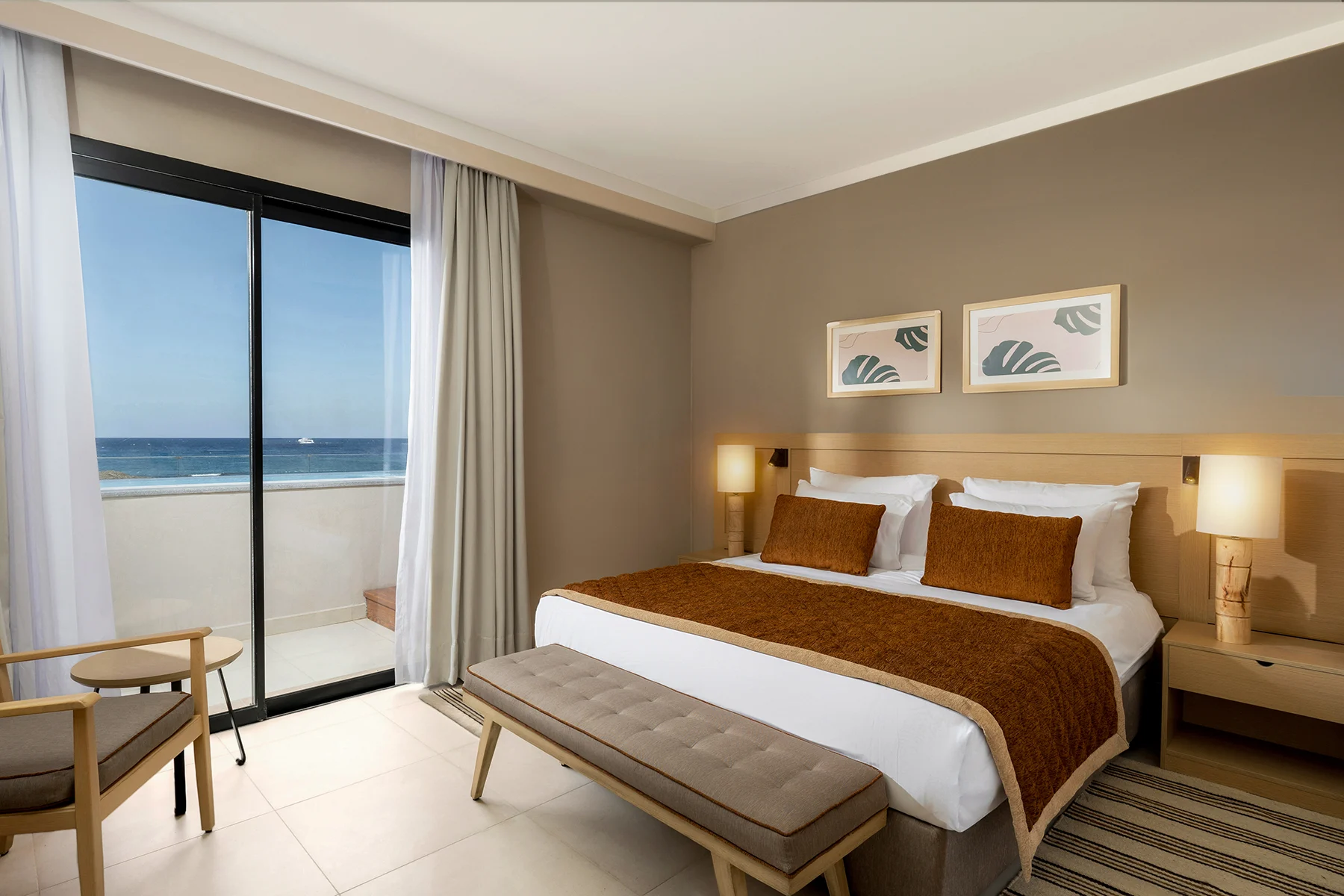 JAZ Elite Amara · Executive Suite, Queen Bed, Sea View