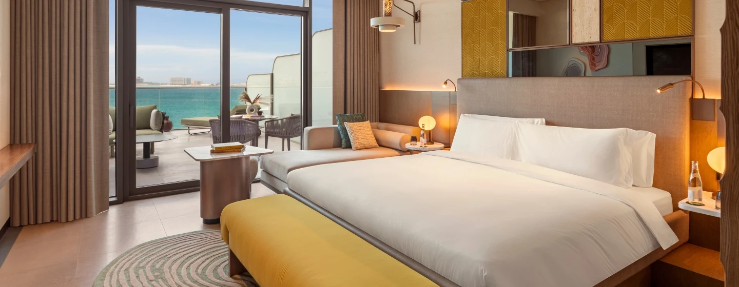 SO/ Ras Al Khaimah · Gallery - Sea View Room with Terrace