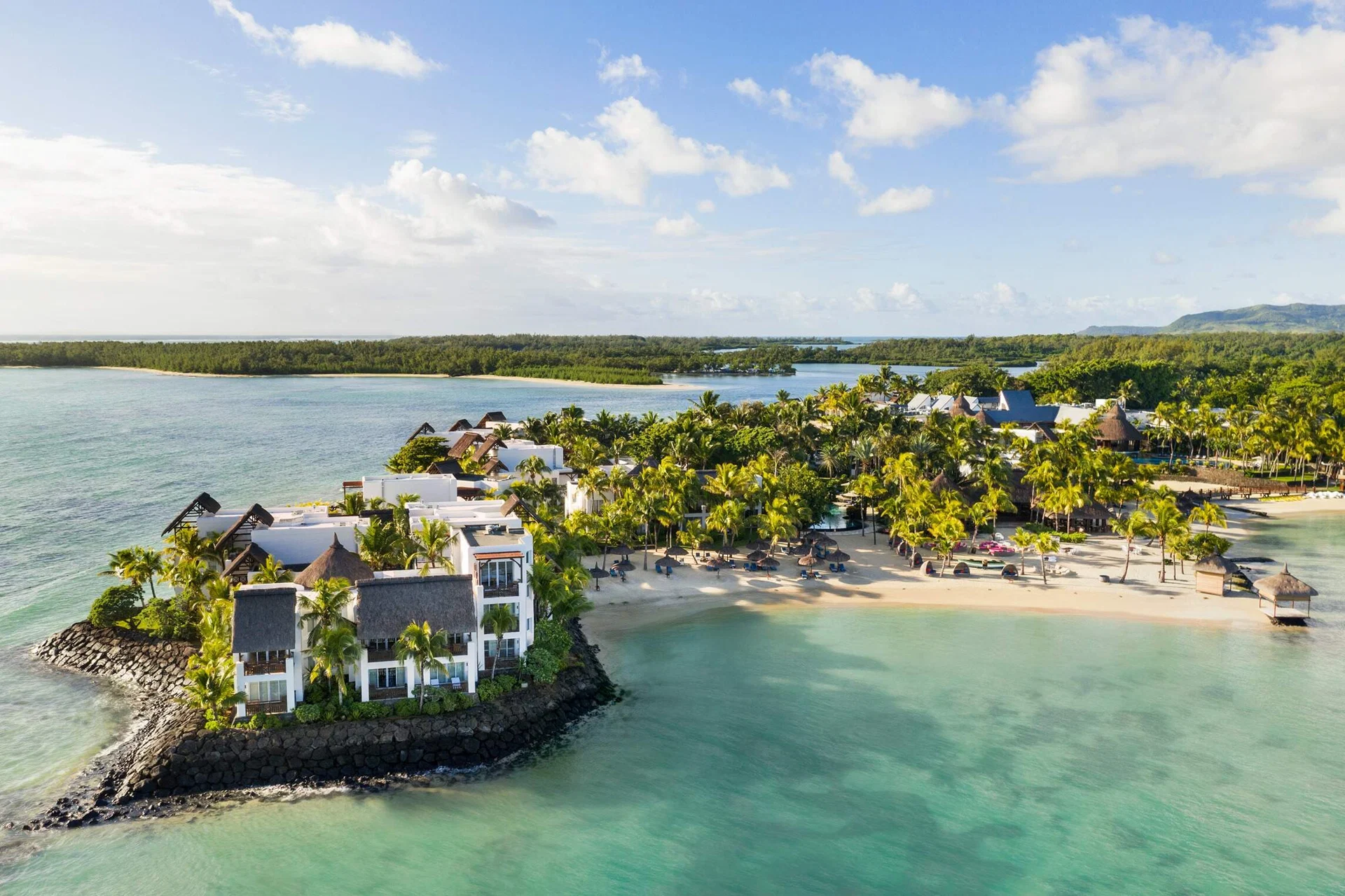Shangri-La Le Touessrok, Mauritius · Aerial - Frangipani Wing