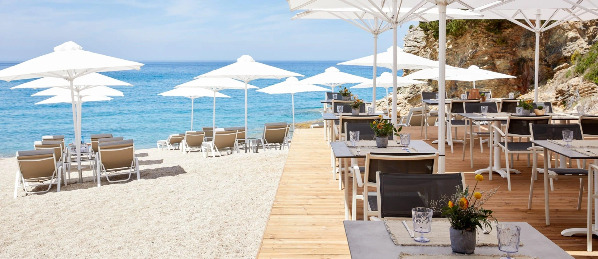 Elix, Mar-Bella Collection · Azure Beach Restaurant & Bar