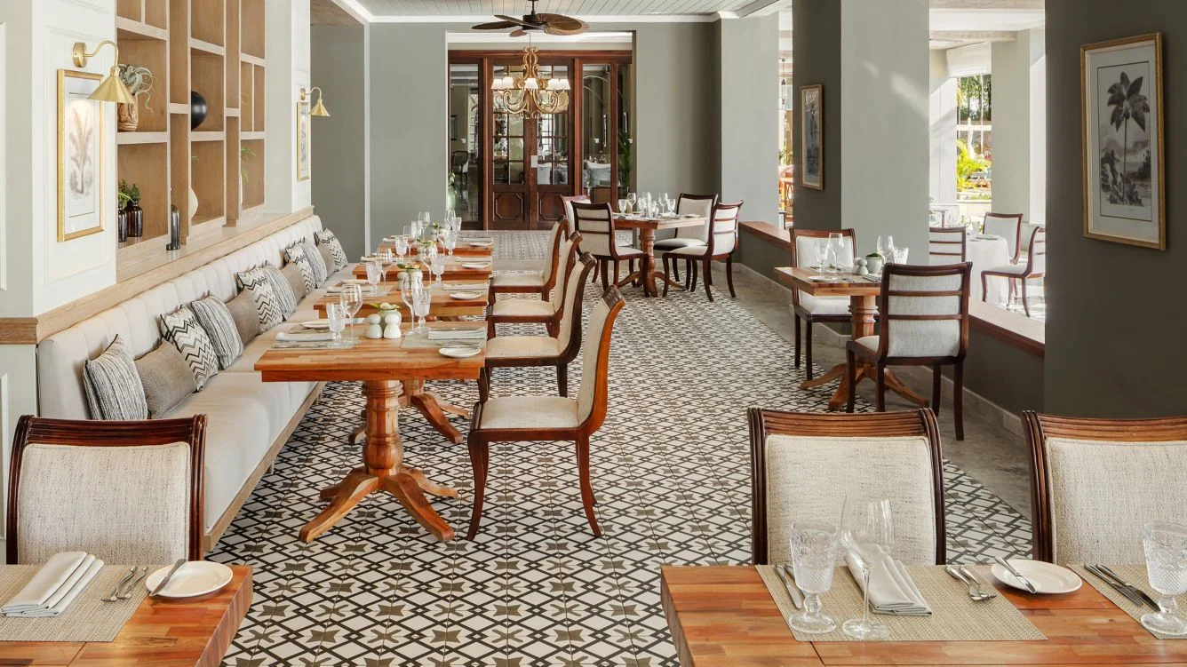 The St. Regis Le Morne Resort, Mauritius · Le Manoir Dining Room