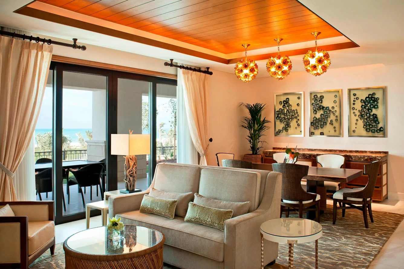 The St. Regis Saadiyat Island Resort · The Majestic Suite, 2 Bedroom Larger Suite, Bedroom 1: 1 King, Bedroom 2: 2 Queen, Sea view