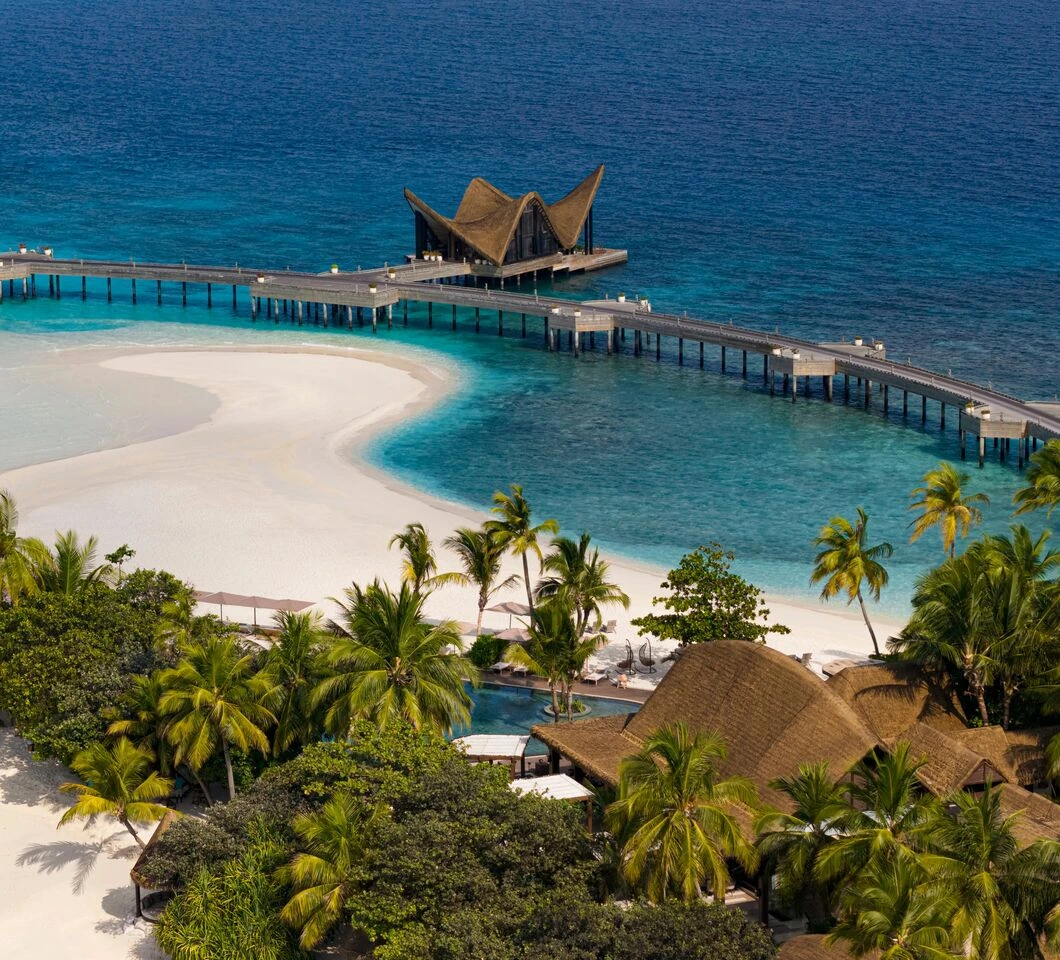 JOALI Maldives · Palmen und Strand auf Muravandhoo