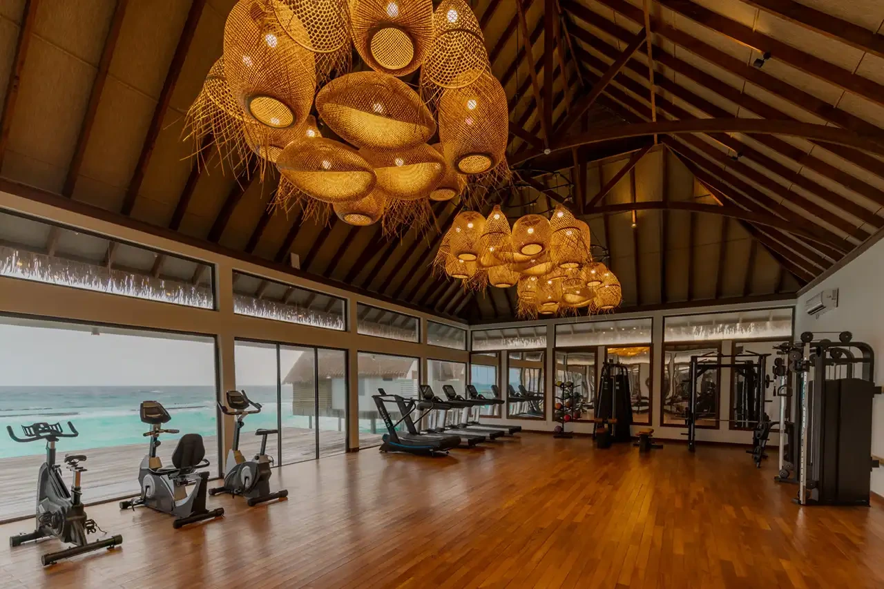 Meyyafushi Maldives · Overwater Fitness Centre