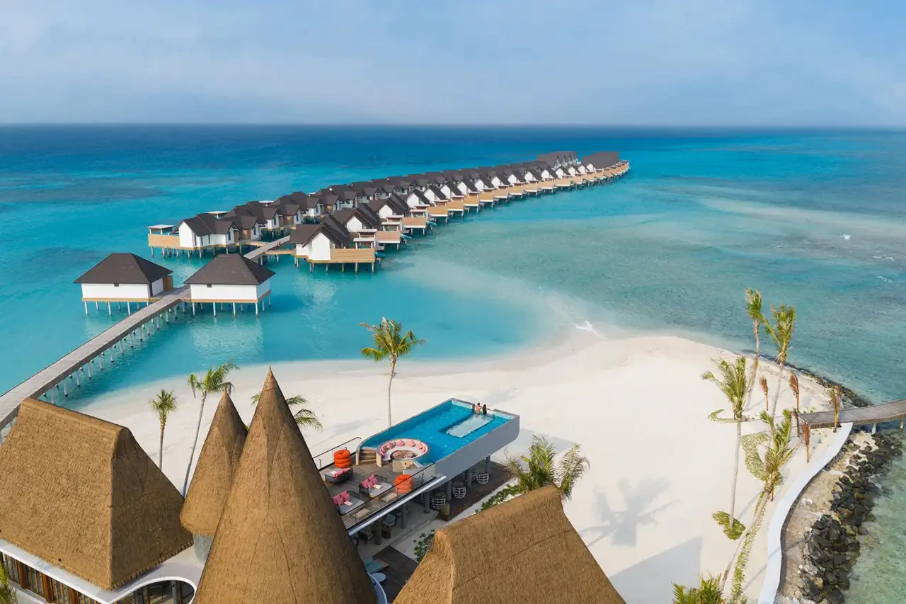 Meyyafushi Maldives · Strand & Lagune