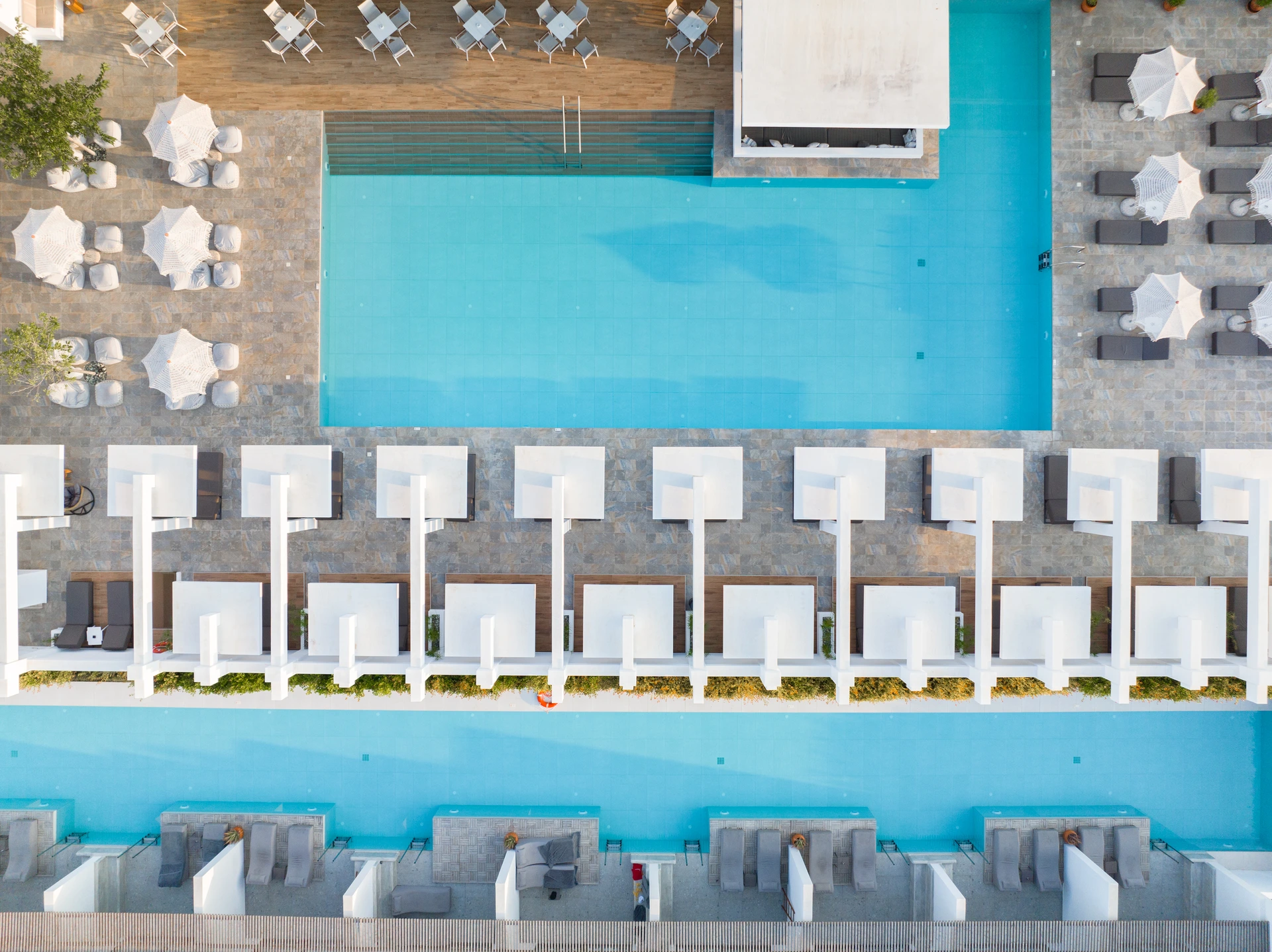 Sentido Pearl Beach Kos · Poollandschaft aus der Luft