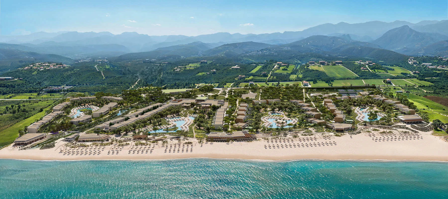 Resortplan im Ikos Kissamos – Visualisierung