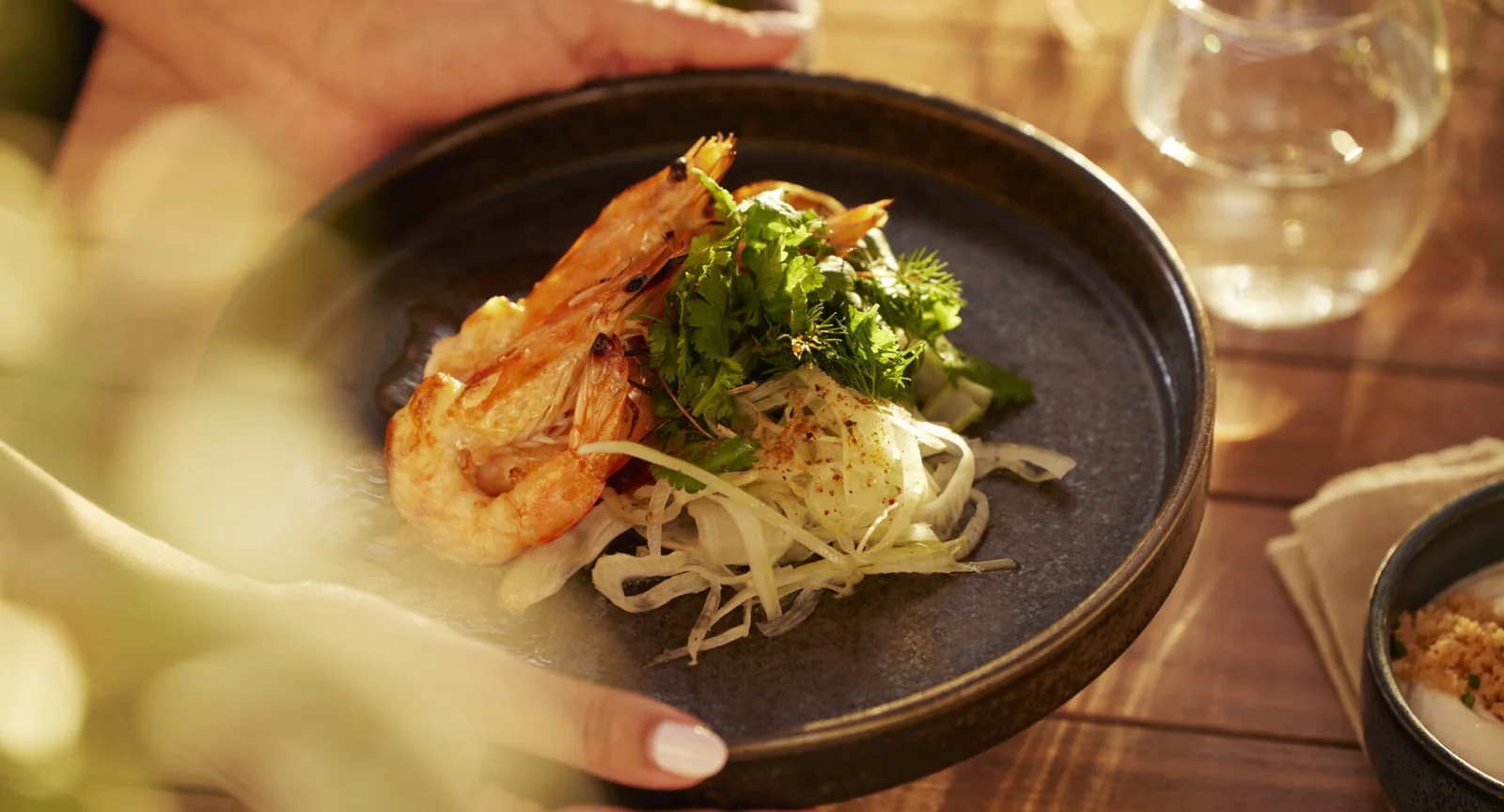 Beach Club – Kulinarikmotiv aus der offiziellen Ikos-Restaurantvorstellung