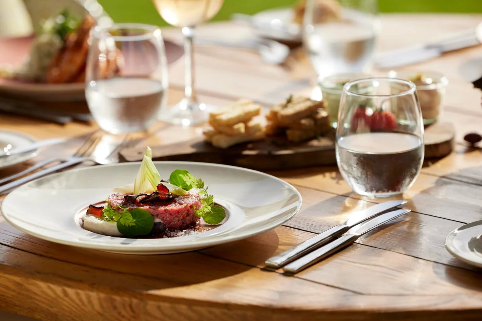 La Plage – Kulinarikmotiv aus der offiziellen Ikos-Restaurantvorstellung
