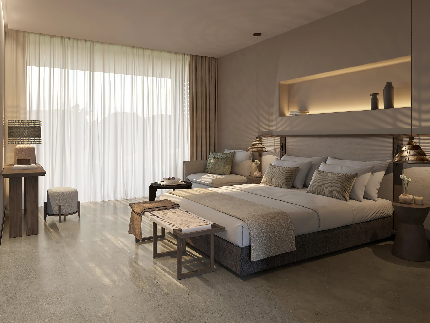 Double Room im Ikos Kissamos – Visualisierung