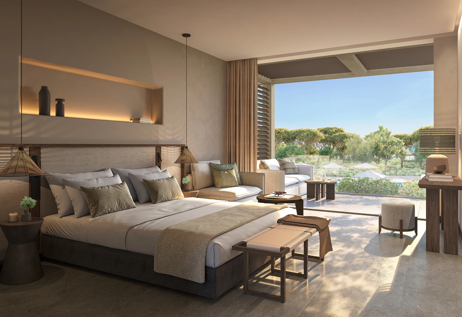 Family Room im Ikos Kissamos – Visualisierung